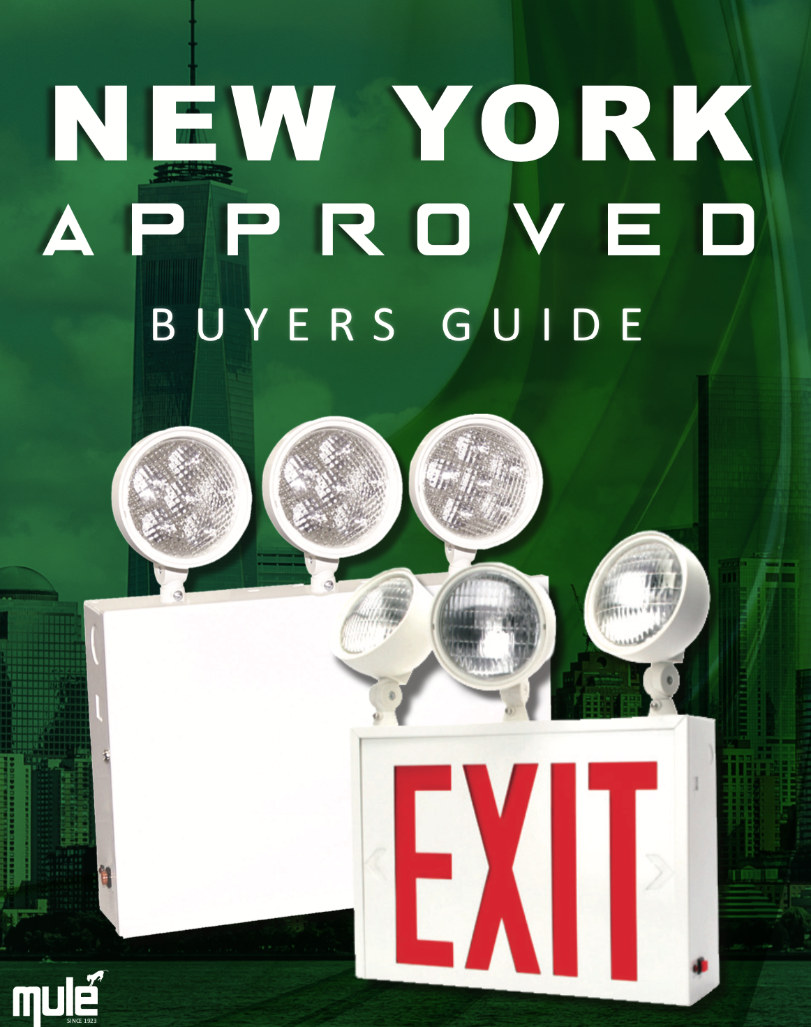Mule Lighting NY Approved Buyers Guide Literature